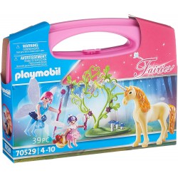 Playmobil - 70529 - Le palais de princesses - Valisette Fées et licorne