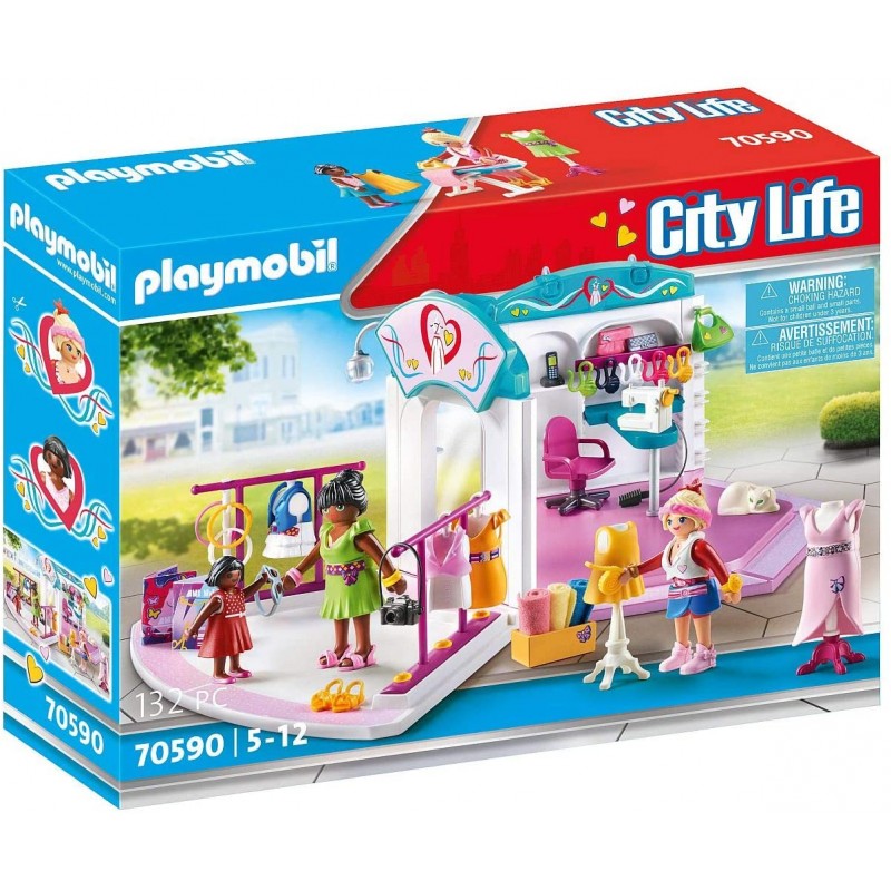 Playmobil - 70590 - City Life - Atelier de design de mode