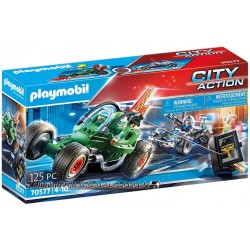 Playmobil - 70577 - Les policiers - Karts de policier et bandit