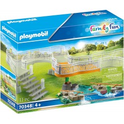 Playmobil - 70348 - Family Fun - Extension pour parc animalier