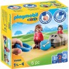 Playmobil - 70406 - 1.2.3 - Wagon chien