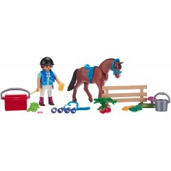 Playmobil - 70294 - Country - Set cadeau cavalière avec cheval