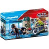 Playmobil - 70572 - Les policiers - Policier avec moto et voleur