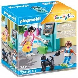 Playmobil - 70439 - Family Fun - Vacanciers et distributeur automatique