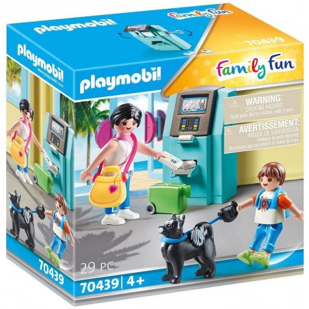 Playmobil - 70439 - Family Fun - Vacanciers et distributeur automatique