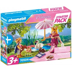 Playmobil - 70504 - Princesse - Starter Pack Reine et enfant