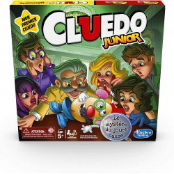 Jeu de plateau Cluedo Junior, pour enfants, à partir de 5 ans, Le mystère du jouet cassé