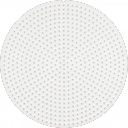 Hama - Perles - 595 - Taille Mini - grande plaque ronde