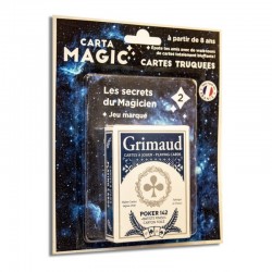 Jeu de société - Grimaud - Jeu de cartes truquées pour tours de magie