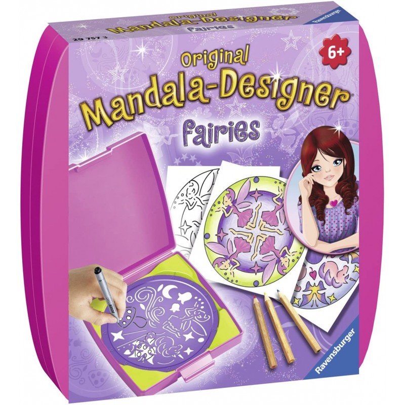 Ravensburger - Loisirs créatifs - Mandala designer - Fairies