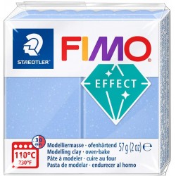 Graine Créative - Loisirs créatifs - Pâte FIMO Effect - Bleu agate - 56 g