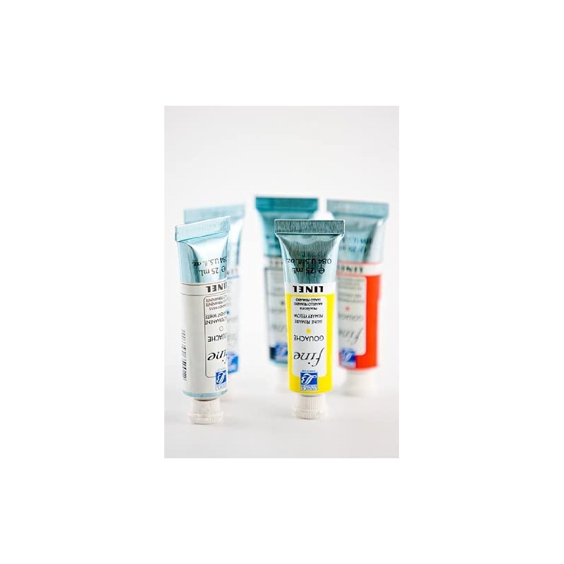 Lefranc Bourgeois - Peinture gouache fine - 25ml - Jaune Persan Moyen