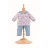 Corolle - Vêtement de poupée - Blouse fleurie et pantalon - 30 cm