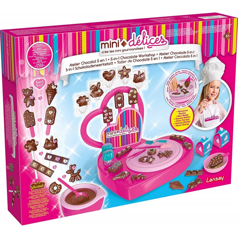 Des chocolats maison avec mini délices de Lansay ⋆ Maman jusqu'au bout des  ongles