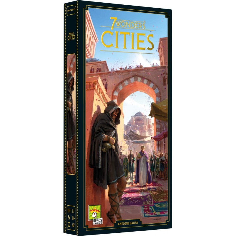 Asmodee - Jeu de société - 7 wonders - Extension Cities