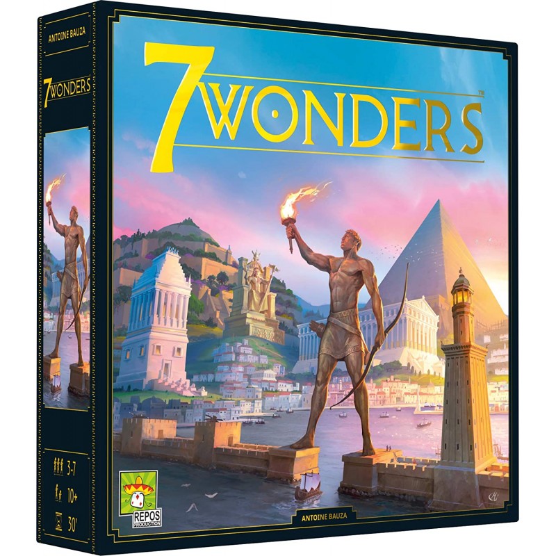 Asmodee - Jeu de société - 7 wonders