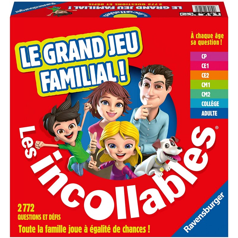 Ravensburger - Jeu éducatifs - Le grand jeu familial des Incollables