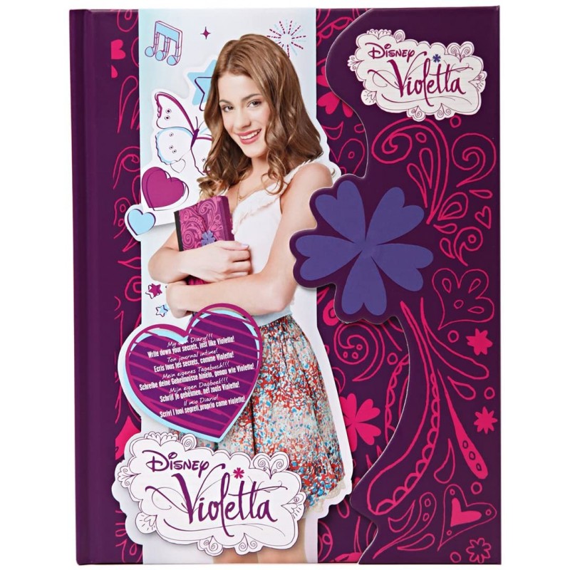 Violetta - Loisirs Créatifs - Journal intime avec fermeture magnétique