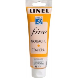Lefranc Bourgeois - Peinture gouache - Etude Linel - 120 ml - Jaune Perse Moyen