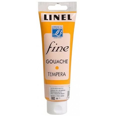 Lefranc Bourgeois - Peinture gouache - Etude Linel - 120 ml - Ocre jaune