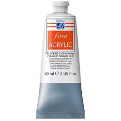 Lefranc Bourgeois - Peinture acrylique - 60ml - Orange cadmium