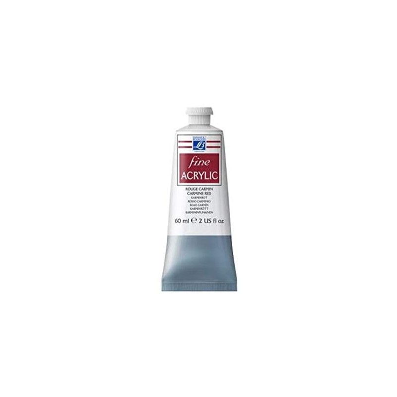 Lefranc Bourgeois - Peinture acrylique - 60ml - Rouge carmin