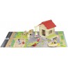 Jeujura - 8233- Jeux de Construction-Ma Petite Ecole - 77 Pieces