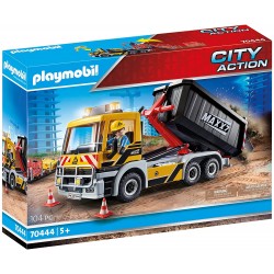 Playmobil - 70444 - City Life - Camion avec benne et plateforme