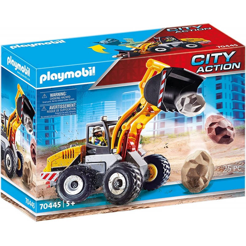 Playmobil - 70445 - City Life - Chargeuse sur pneus