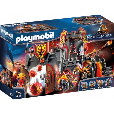 Playmobil - 70221 - Novelmore - Forteresse volcanique des Burnham Raider