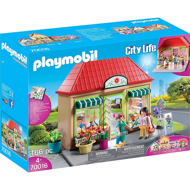 Playmobil - 70016 - City Life - Magasin de fleurs