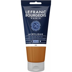 Lefranc Bourgeois Acrylique Fine Tube 80ml Or