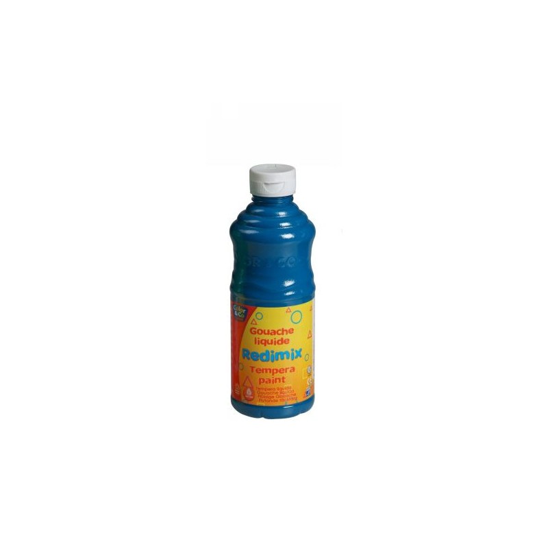 Colart - Pot de gouache liquide - 500 ml - Bleu cobalt