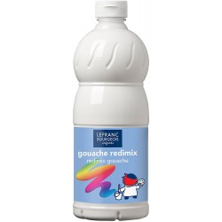 Colart - Pot de gouache liquide - 1L - Blanc