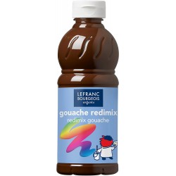 Colart - Pot de gouache liquide - 500 ml - Terre d'ombre brûlée