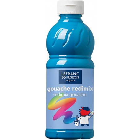 Colart - Pot de gouache liquide - 500 ml - Bleu turquoise