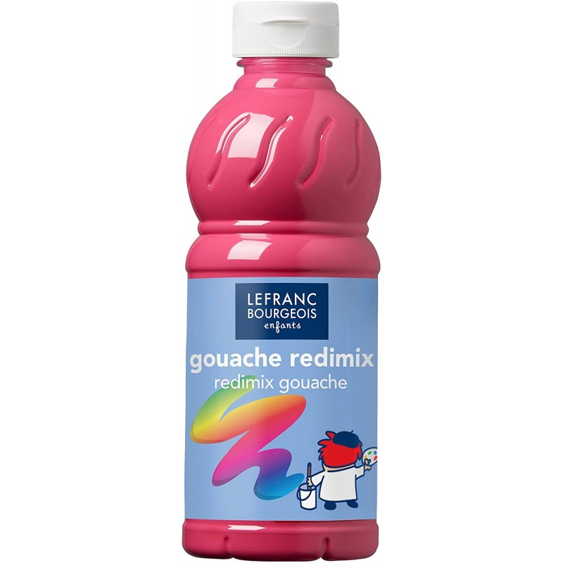 Colart - Pot de gouache liquide - 500 ml - Rose Tyrien