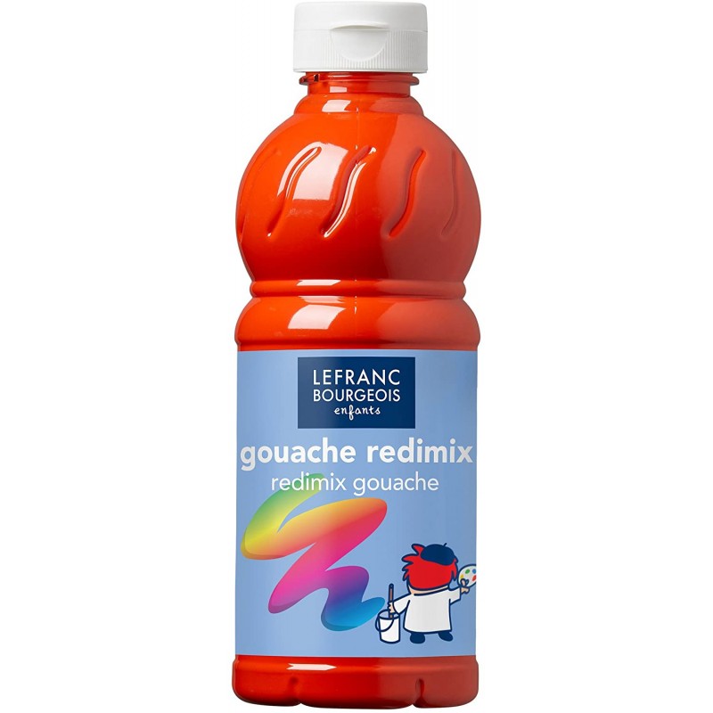 Colart - Pot de gouache liquide - 500 ml - Vermillon