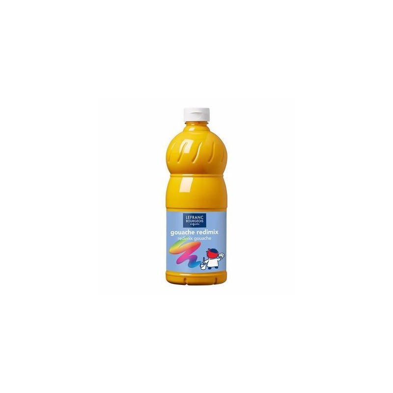 Colart - Pot de gouache liquide - 500 ml - Jaune d'or