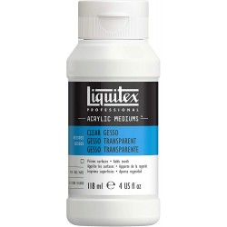 Liquitex - Additif - Gesso acrylique transparent - 118ml