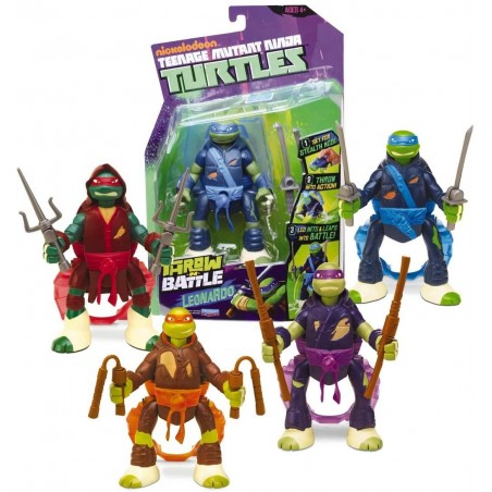 Giochi Preziosi - Tortues Ninjas - Blister 1 figurine - 14 cm - Modèle aléatoire