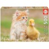 Educa - Puzzle 500 pièces - Adorables amis chatons