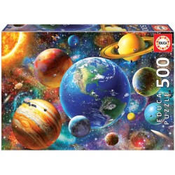 Educa - Puzzle 500 pièces - Système solaire