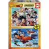 Educa - Puzzle 2x100 pièces - Dragon ball