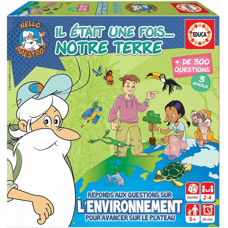 Educa - Jeu de société - Il était une fois notre terre