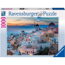 Ravensburger - Puzzle 1000 pièces - Santorin