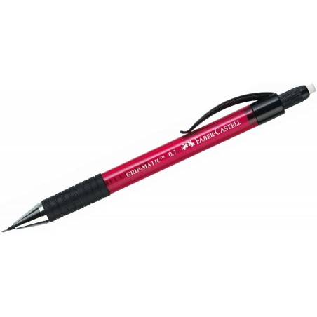 Faber Castell - Crayon Graphite GRIP MATIC - 0,7 mm Rouge