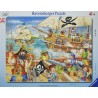 Ravensburger - Puzzle cadre 36 pièces - L'attaque des pirates