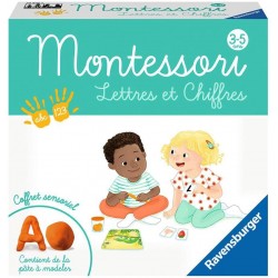 Ravensburger - Jeu éducatifs - Montessori - Lettres et chiffres