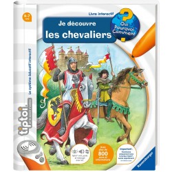 Ravensburger - Livre interactif tiptoi - Je découvre les chevaliers